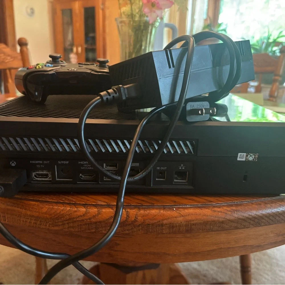 Black Gaming Console Bundle